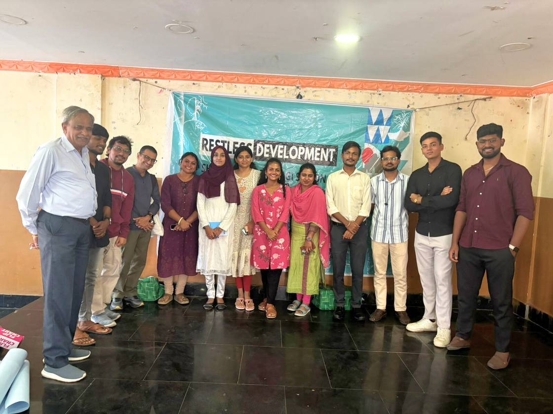 Youth Climate Leaders with mentors and partners at a programme event